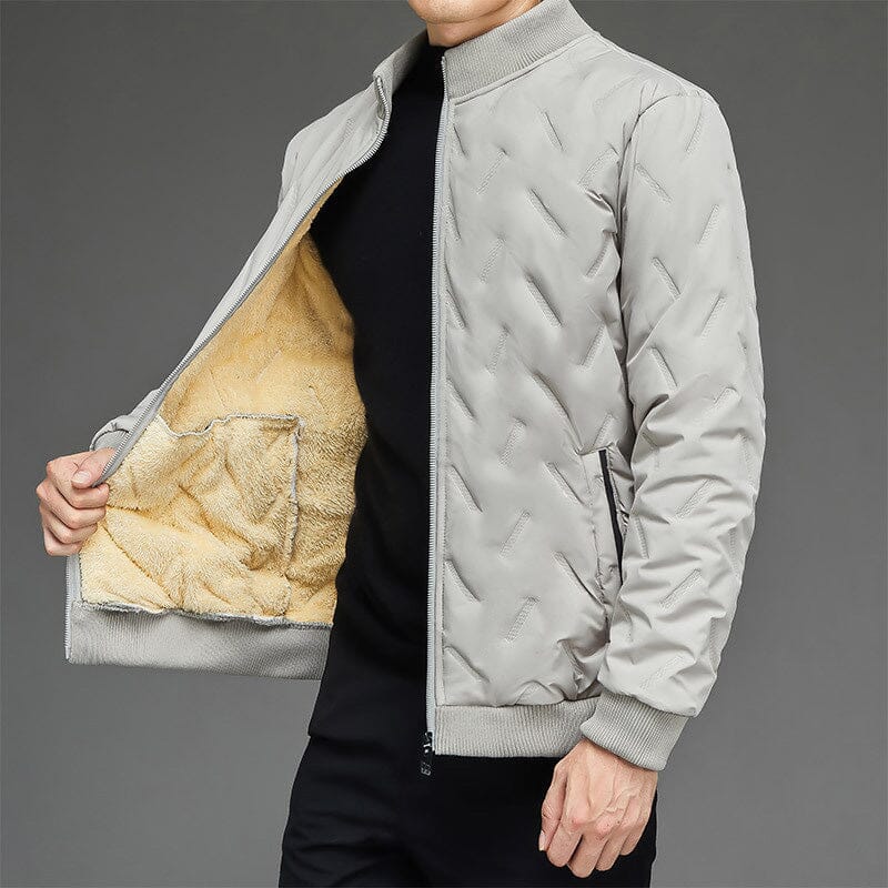 Veste matelassée homme épaisse col montant