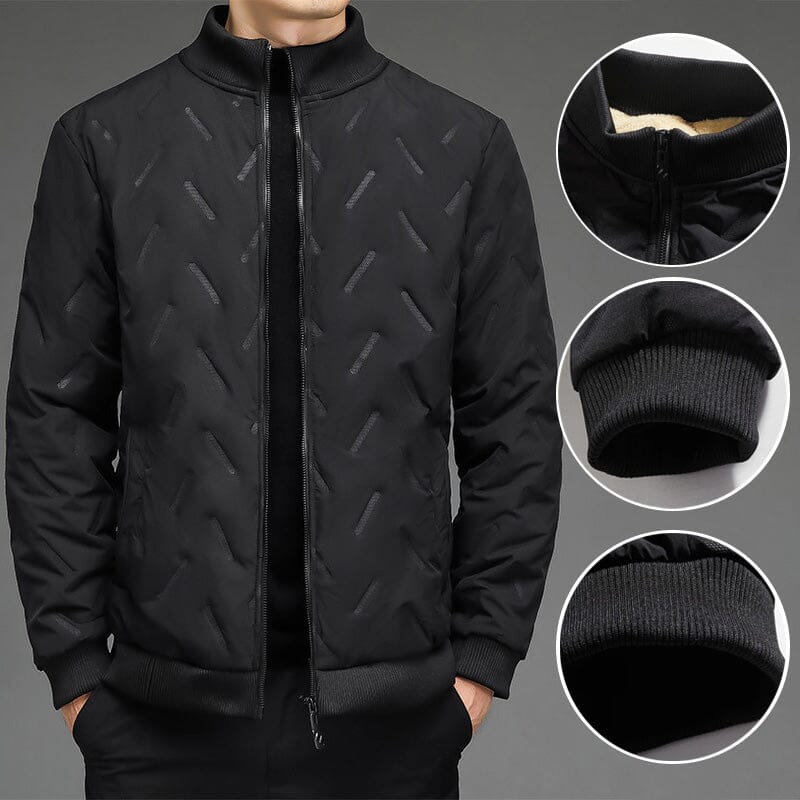 Veste matelassée homme épaisse col montant