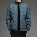 Veste matelassée homme épaisse col montant - Vert