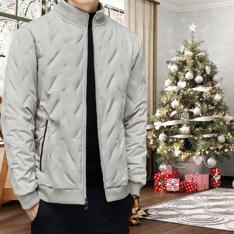 Veste matelassée homme épaisse col montant