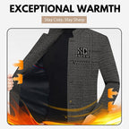 Veste d'hiver homme col montant (3 épaisseurs)