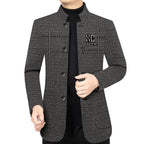 Veste d'hiver homme col montant (3 épaisseurs)