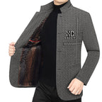 Veste d'hiver homme col montant (3 épaisseurs)